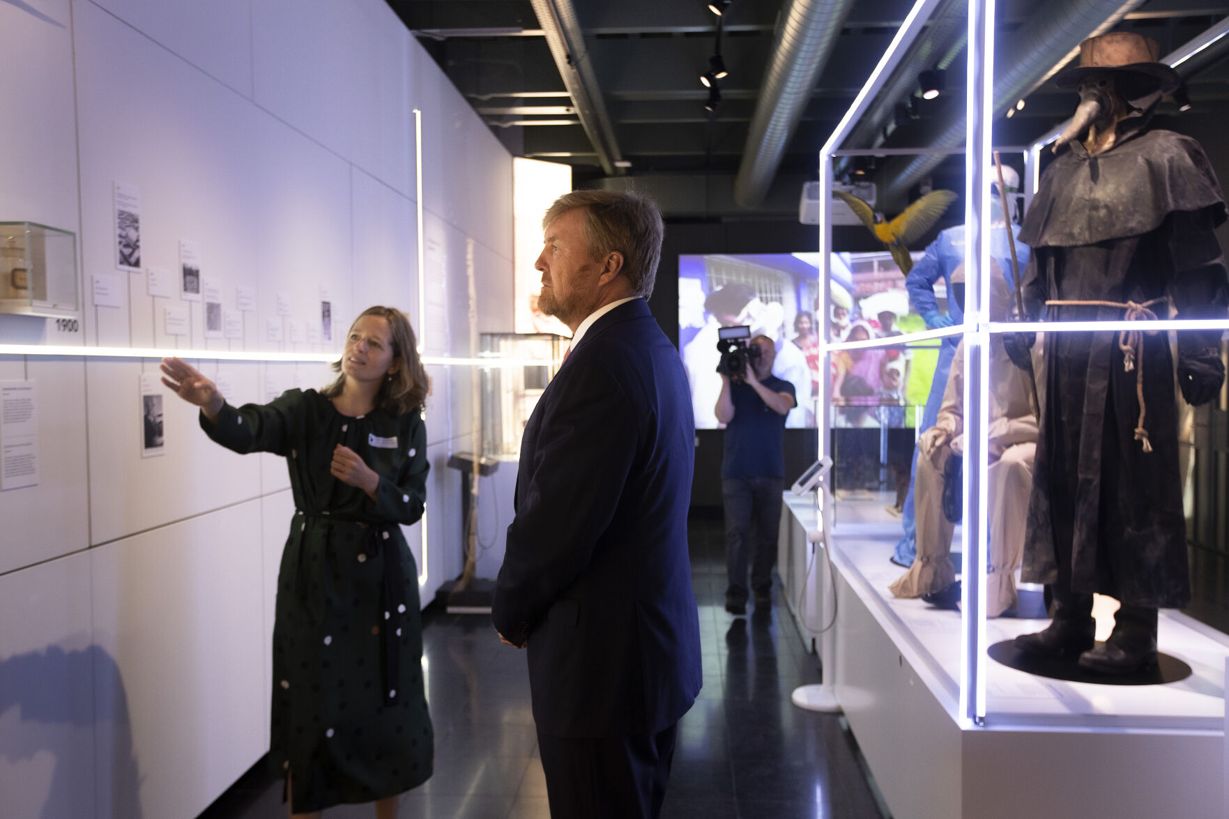 Netherlands Virus Outbreak Exhibition